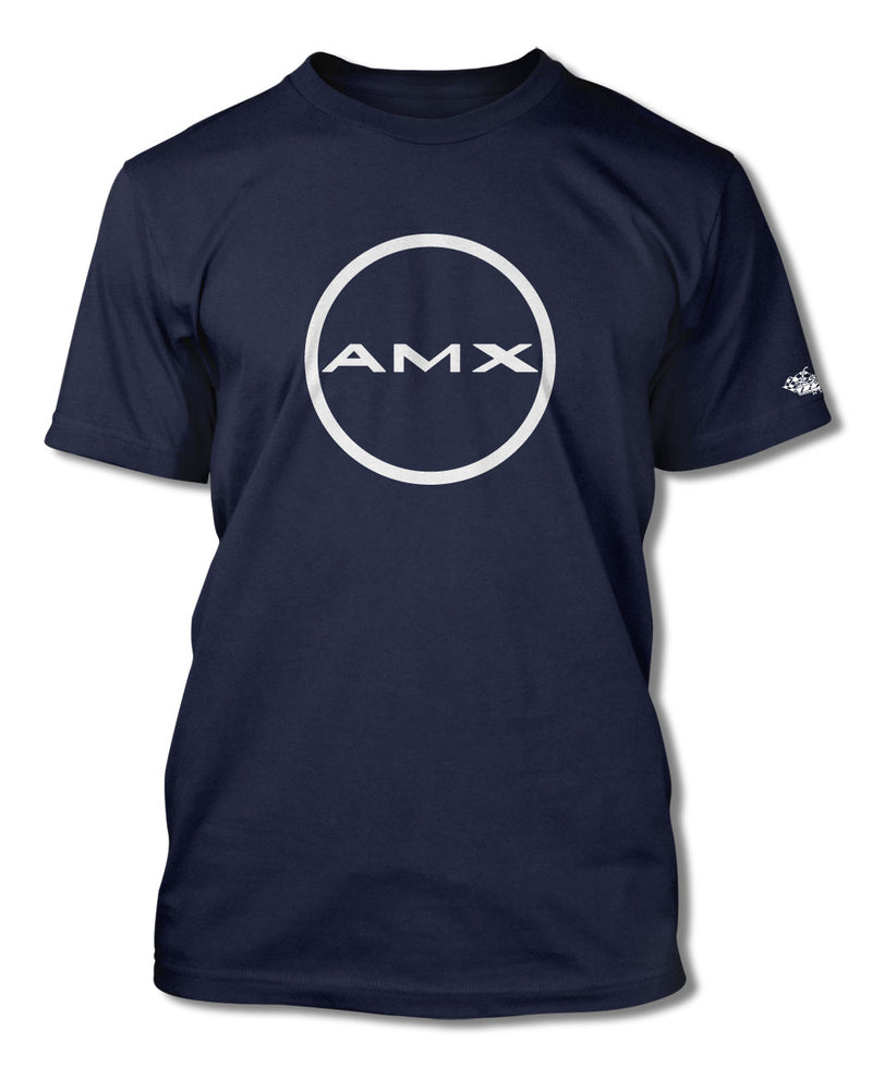 1968 - 1969 AMC AMX Quarter Panel Circle Emblem T-Shirt - Men - Emblem
