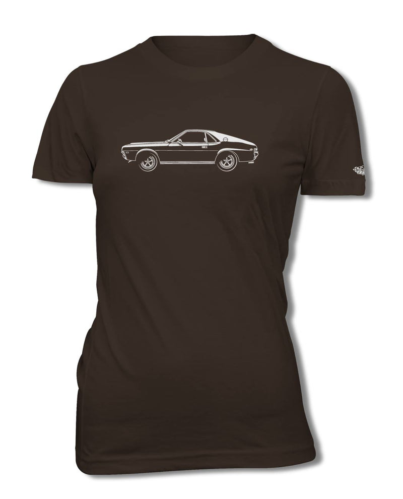 1968 AMC AMX Coupe T-Shirt - Women - Side View