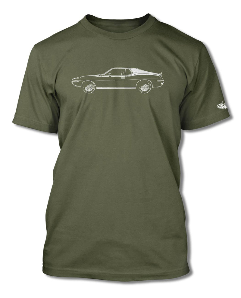 1971 AMC AMX Coupe T-Shirt - Men - Side View