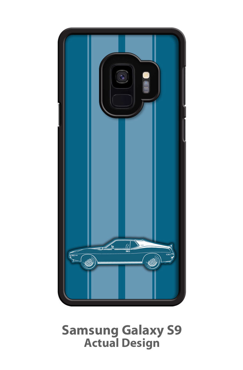 AMC AMX Javelin 1971 - 1972 Coupe Smartphone Case - Racing Stripes