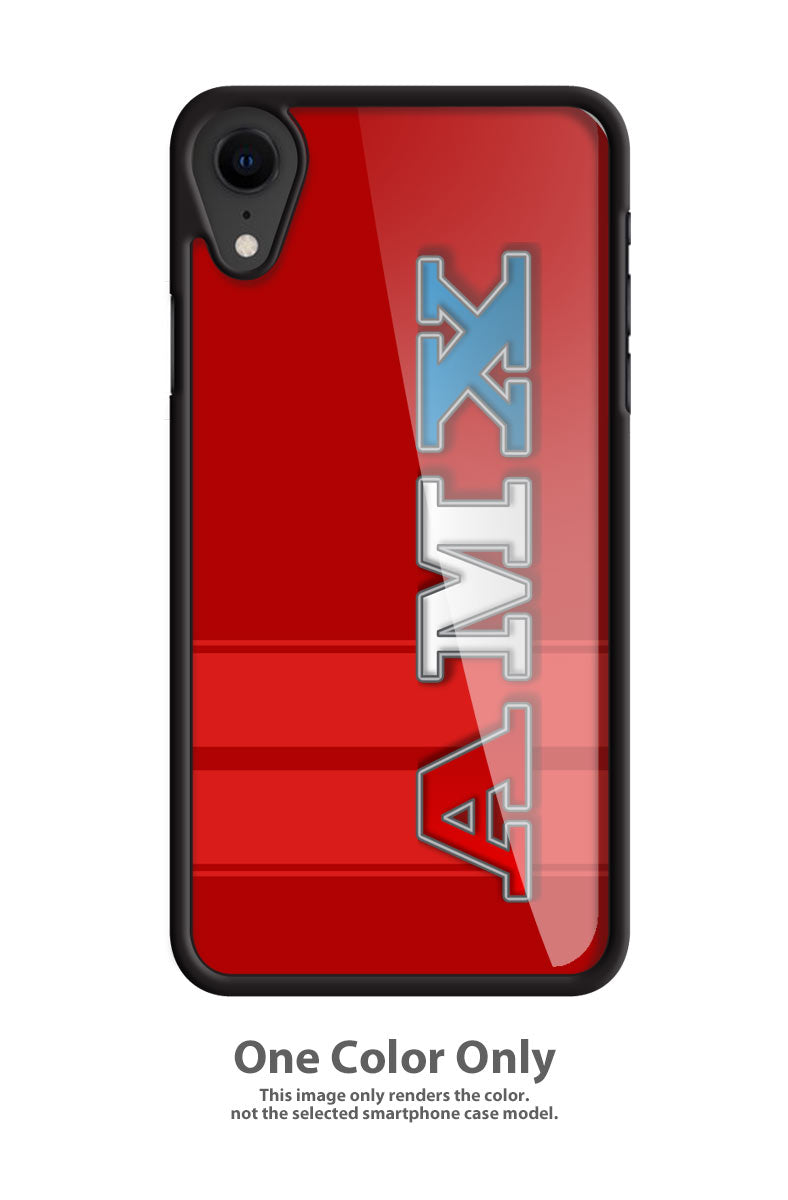 1971 - 1974 AMC AMX Emblem Smartphone Case - Racing Stripes