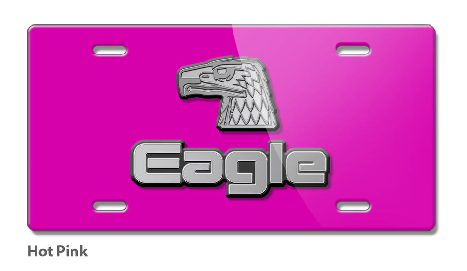 1980 1988 AMC Eagle Emblem Novelty License Plate Vintage Emblem