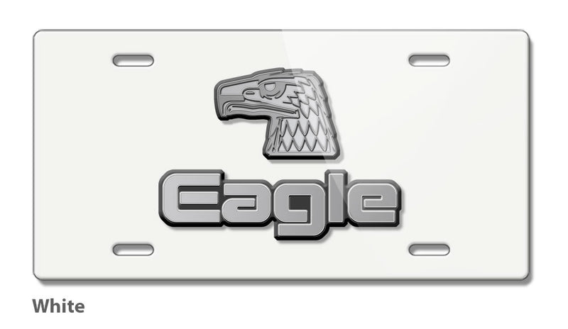 1980 – 1988 AMC Eagle Emblem Novelty License Plate - Vintage Emblem