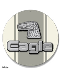 1980 – 1988 AMC Eagle Emblem Round Aluminum Sign