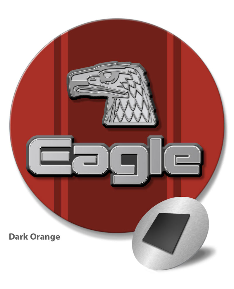 1980 – 1988 AMC Eagle Emblem Round Fridge Magnet