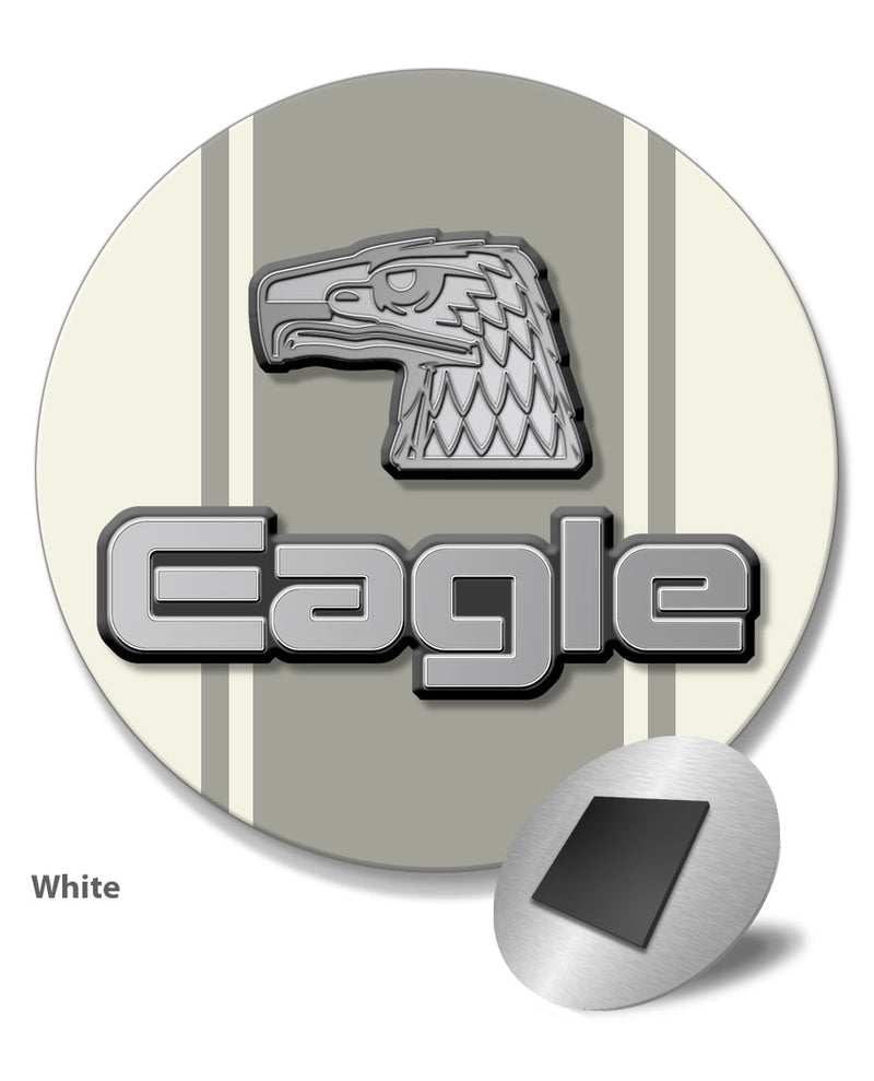 1980 – 1988 AMC Eagle Emblem Round Fridge Magnet