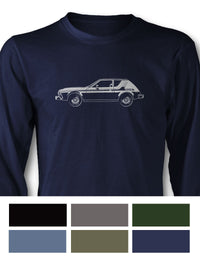 AMC Gremlin X 1976 Long Sleeve T-Shirt - Side View