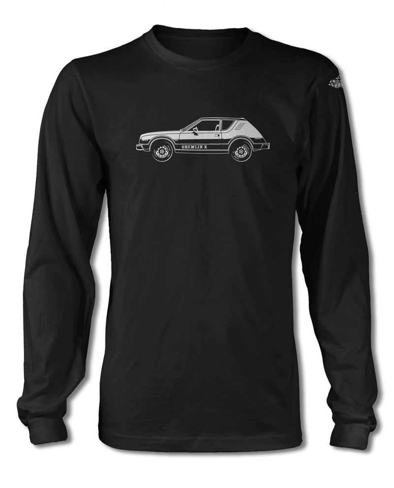 1978 AMC Gremlin X T-Shirt - Long Sleeves - Side View