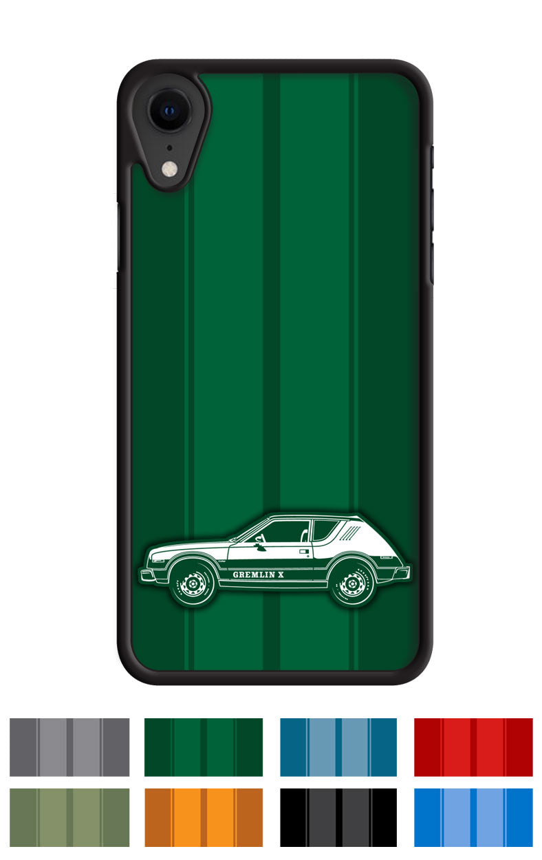 AMC Gremlin X 1978 Smartphone Case - Racing Stripes