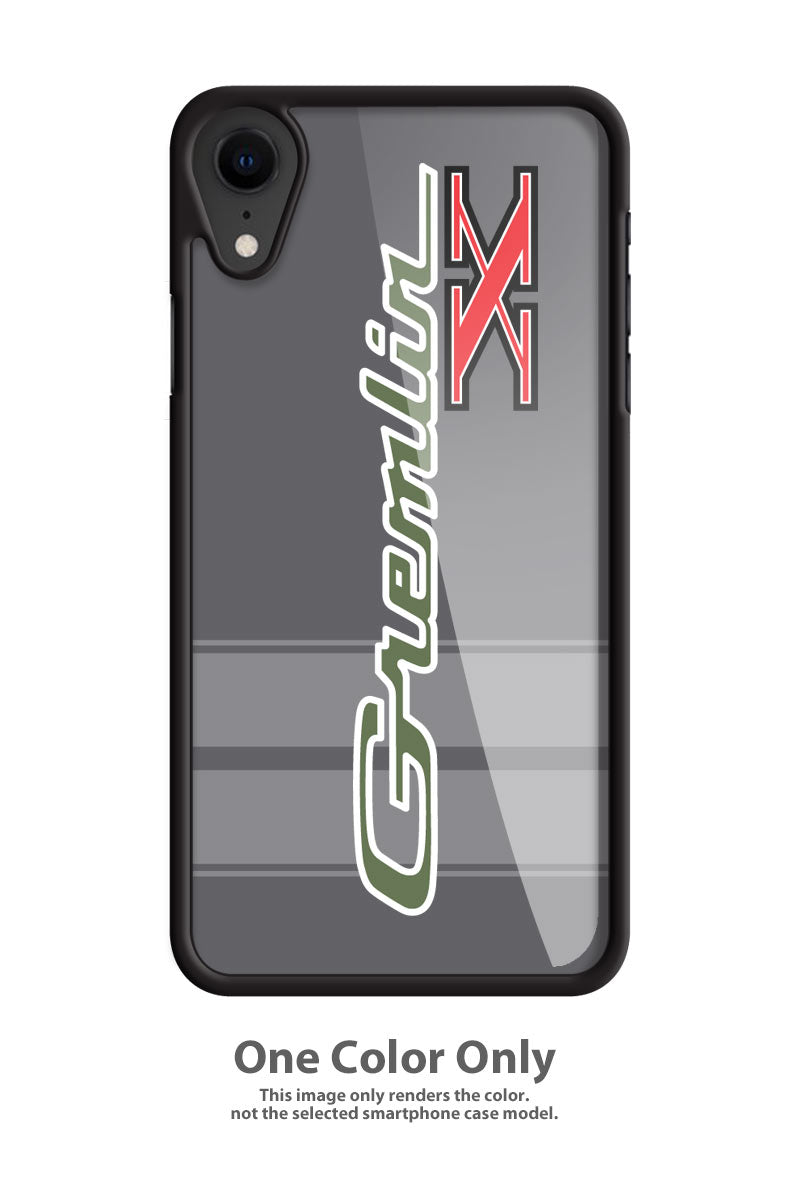 1970 - 1978 AMC Gremlin X Emblem Smartphone Case - Racing Stripes