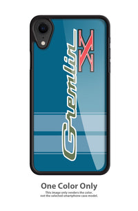 1970 - 1978 AMC Gremlin X Emblem Smartphone Case - Racing Stripes