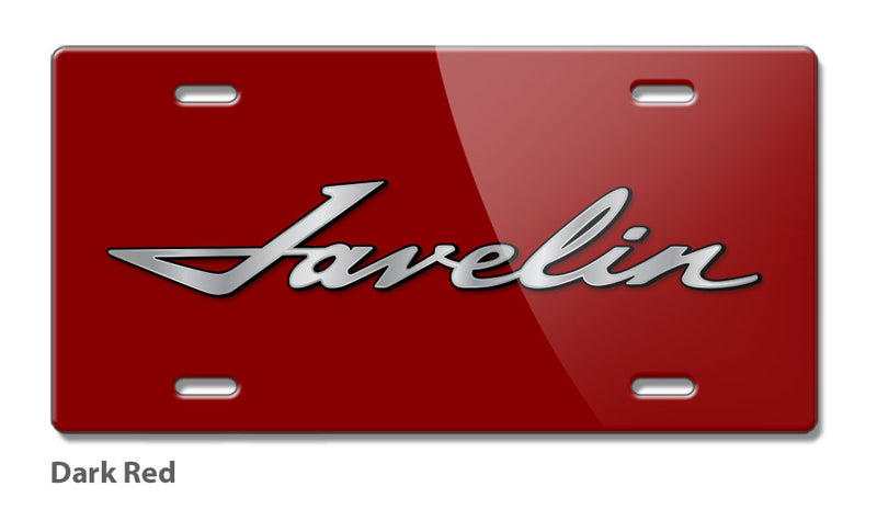 1968 - 1974 AMC Javelin Emblem Novelty License Plate - Vintage Emblem