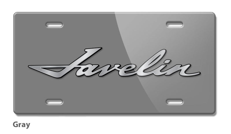 1968 - 1974 AMC Javelin Emblem Novelty License Plate - Vintage Emblem