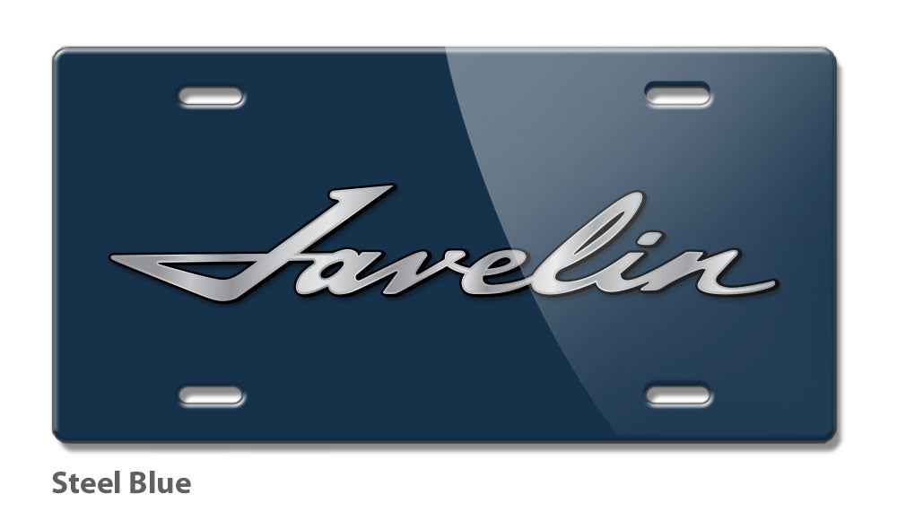 1968 - 1974 AMC Javelin Emblem Novelty License Plate - Vintage Emblem ...