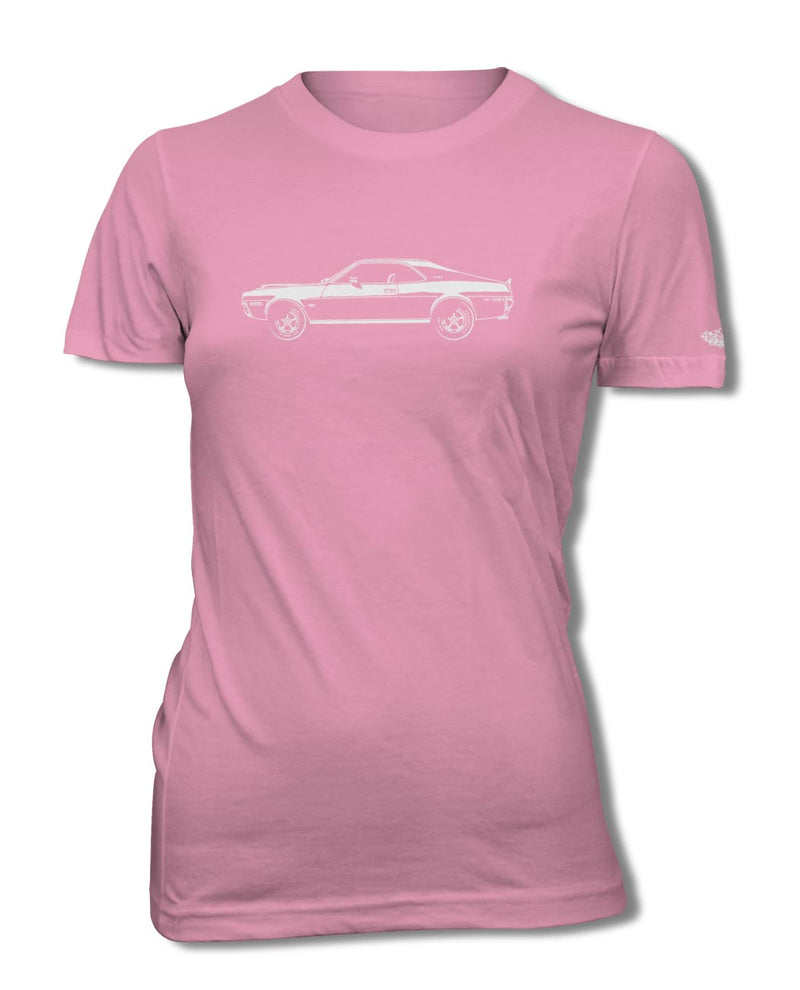1970 AMC Javelin Coupe T-Shirt - Women - Side View