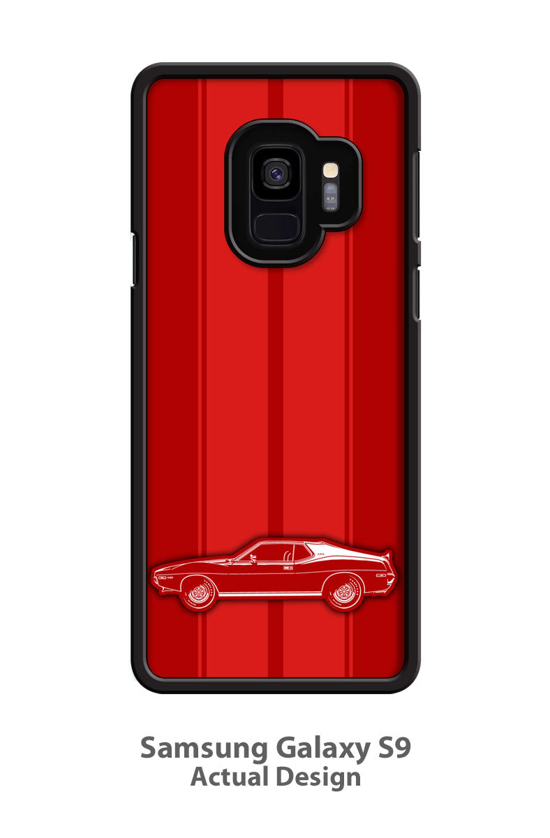 1972 AMC AMX Coupe Smartphone Case - Racing Stripes