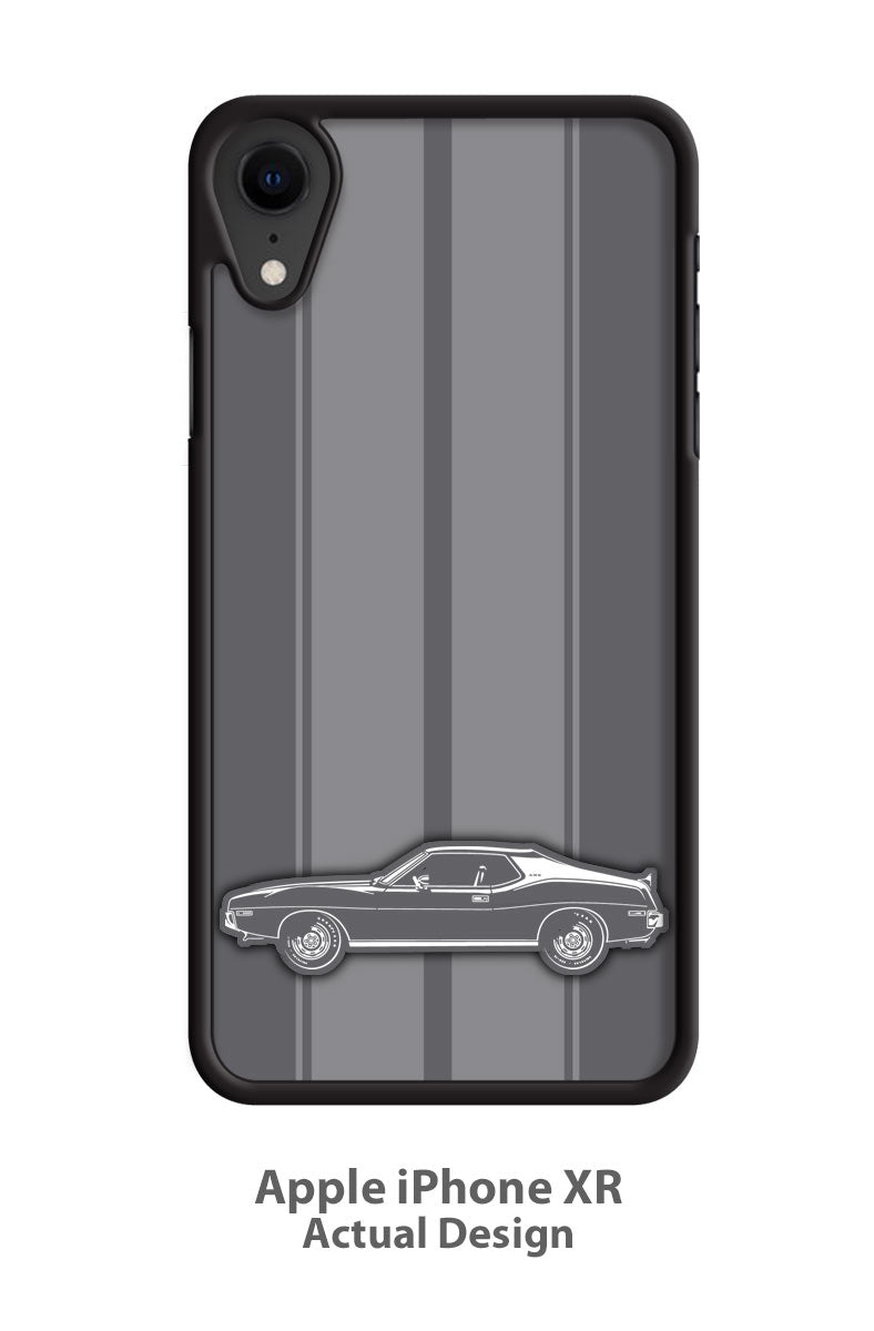 1973 AMC Javelin Coupe Smartphone Case - Racing Stripes