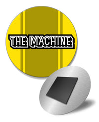 1970 AMC Rebel The Machine Emblem Novelty Round Fridge Magnet