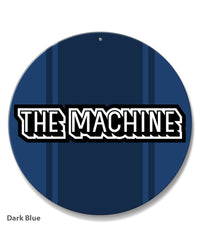 1970 AMC Rebel The Machine Emblem Novelty Round Aluminum Sign