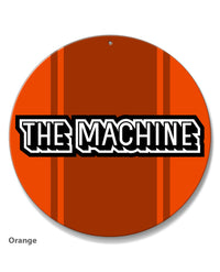 1970 AMC Rebel The Machine Emblem Novelty Round Aluminum Sign