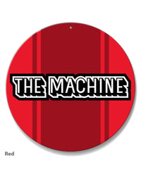 1970 AMC Rebel The Machine Emblem Novelty Round Aluminum Sign