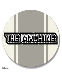 1970 AMC Rebel The Machine Emblem Novelty Round Aluminum Sign