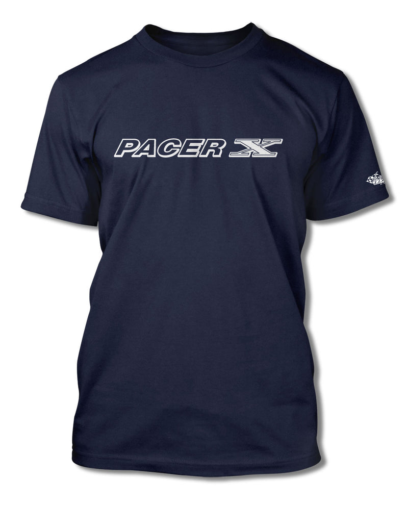 1975 - 1980 AMC Pacer X Emblem T-Shirt - Men - Racing Emblem