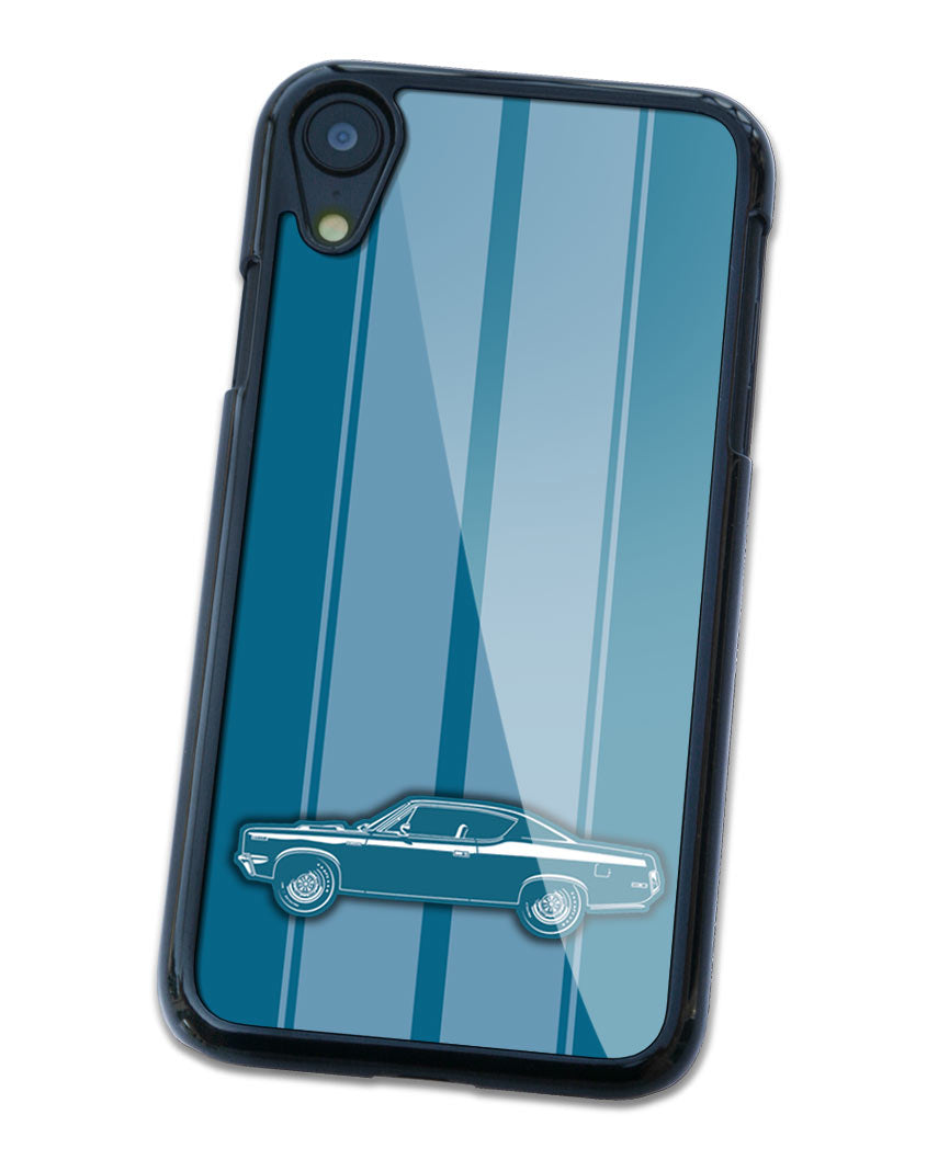 1970 AMC Rebel The Machine Coupe Smartphone Case - Racing Stripes