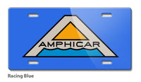 Amphicar Hans Trippel Badge Emblem Novelty License Plate - Vintage Emblem