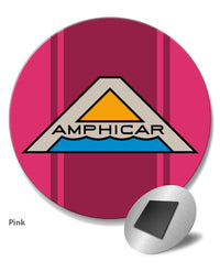 Amphicar Hans Trippel 1961 - 1968 Emblem Round Fridge Magnet