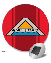 Amphicar Hans Trippel 1961 - 1968 Emblem Round Fridge Magnet