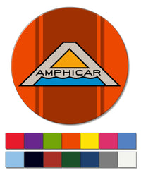 Amphicar Hans Trippel 1961 - 1968 Emblem Round Fridge Magnet