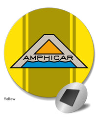 Amphicar Hans Trippel 1961 - 1968 Emblem Round Fridge Magnet