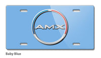 1970 AMC AMX Quarter Panel Circle Emblem Novelty License Plate - Vintage Emblem