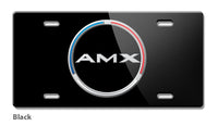 1970 AMC AMX Quarter Panel Circle Emblem Novelty License Plate - Vintage Emblem