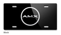 1968 - 1969 AMC AMX Quarter Panel Circle Emblem Novelty License Plate - Vintage Emblem