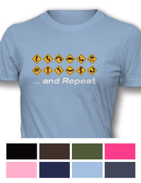 And repeat... Women T-Shirt 