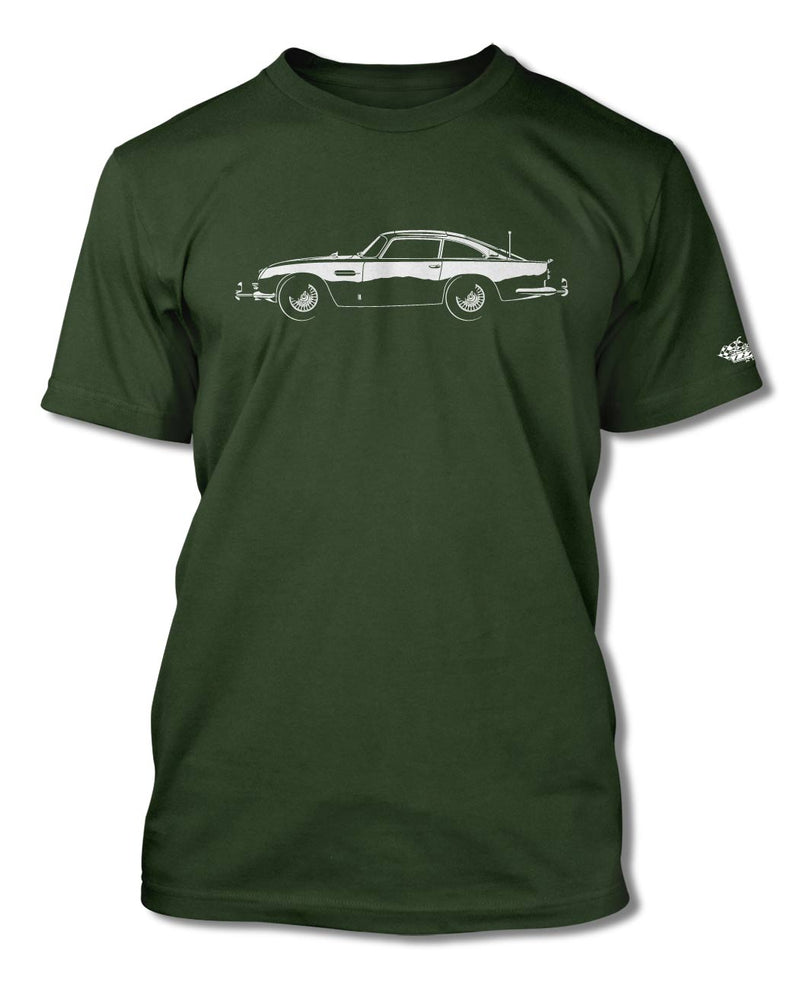 Aston Martin DB5 Coupe James Bond 007 T-Shirt - Men - Side View