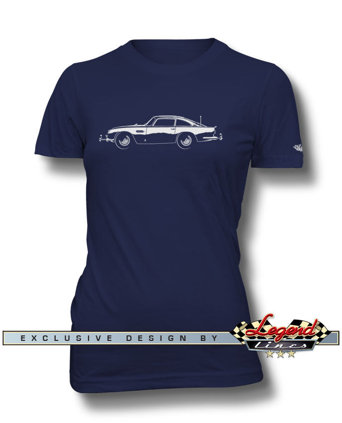 Aston Martin DB5 Coupe James Bond 007 T-Shirt - Women - Side View