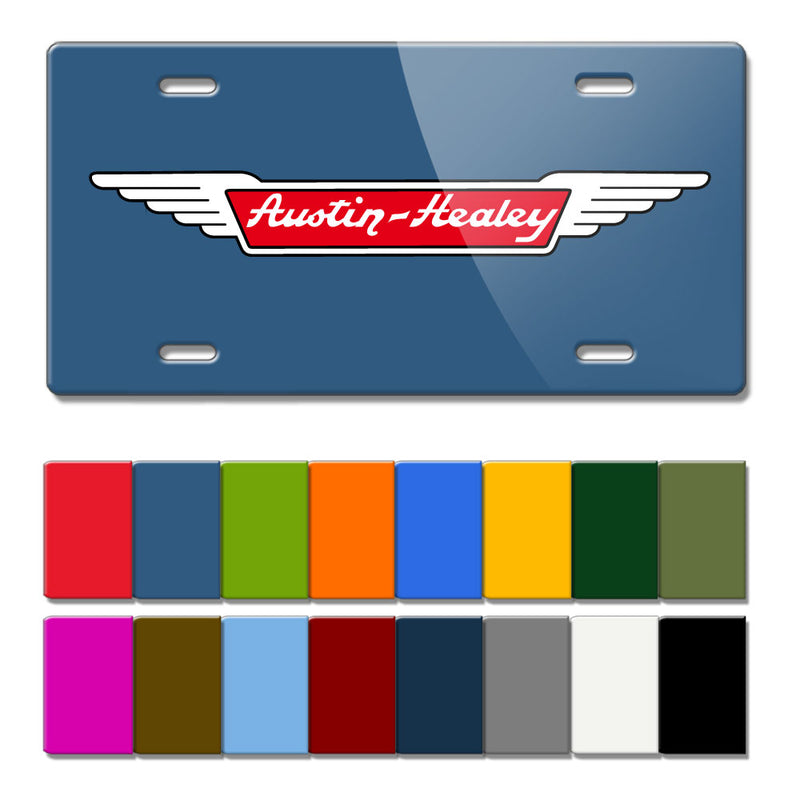 Austin Healey Vintage Logo Novelty License Plate