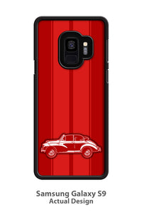 Morris Minor Tourer Convertible Smartphone Case - Racing Stripes