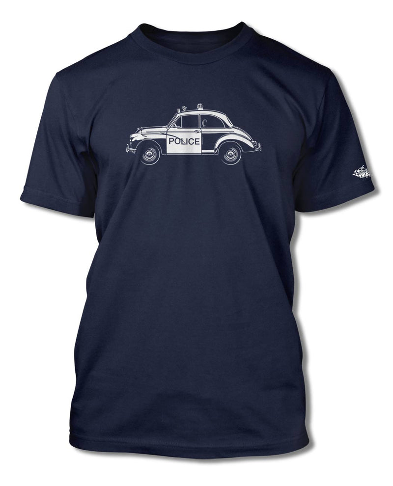 Austin Minor Coupe "Panda" Police  T-Shirt - Men - Side View