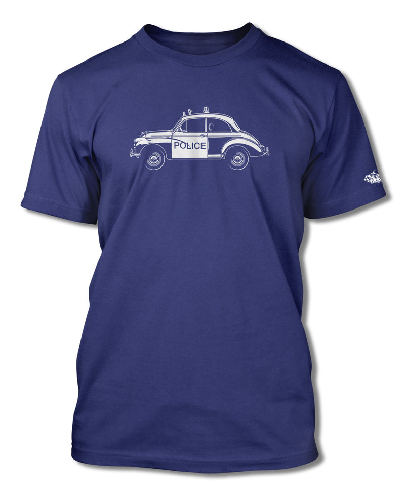 Austin Minor Coupe "Panda" Police  T-Shirt - Men - Side View