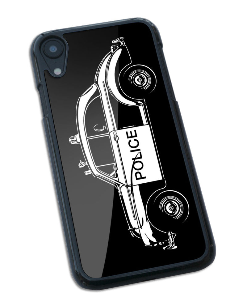 Austin Minor Coupe "Panda" Police Cell Phone Case for Smartphone - Side View