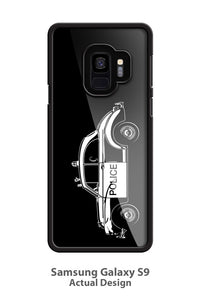 Austin Minor Coupe "Panda" Police Cell Phone Case for Smartphone - Side View