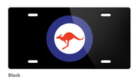 Australian Royal Air Force Emblem Novelty License Plate