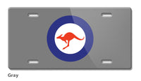 Australian Royal Air Force Emblem Novelty License Plate