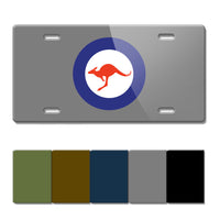 Australian Royal Air Force Emblem Novelty License Plate