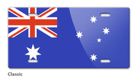 Australian Flag Novelty License Plate