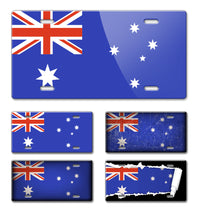  Australian Flag Novelty License Plate